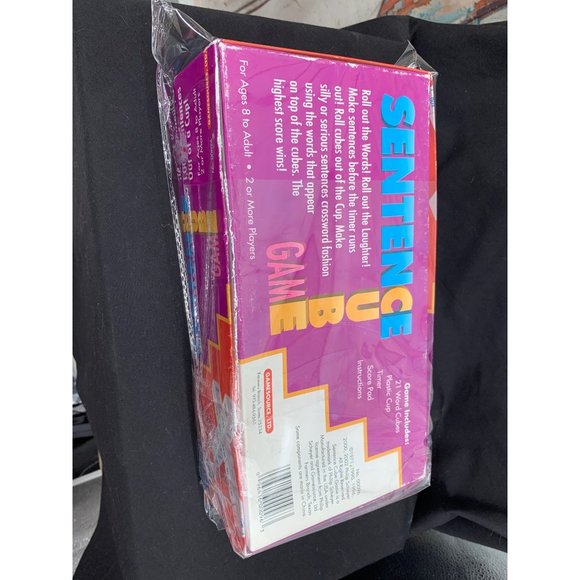 Sentence Cube Game, Gamesource INC 2002 Ages 8 to adult - Picture 3 of 5